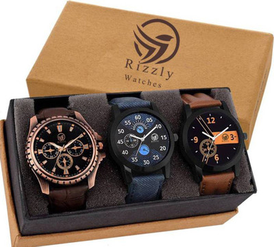 Embassy 3 Watches Analog Watch - For Men