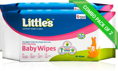 

Little's Soft Cleansing Baby Wipes(160 Pieces)