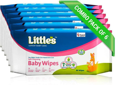 

Little's Baby Wet Wipes 80 x 6pcs(480 Pieces)