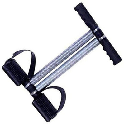 

Gjshop Double Spring Waist Trimmer Multipurpose Fitness Equipment for Men and Women Ab Exerciser(Black)