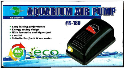 

RS ELECRICAL RS-180 Air Aquarium Pump(12 cm)
