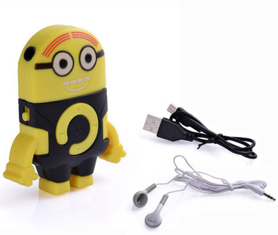 

CASADOMANI New Arrival Mini MP3 Music Player Despicable Design Multicolor MP3 Player with earphone and USB, Support SD Card Support All Audio Format MP3-A4 32 GB MP3 Player(Multicolor, 0 Display)