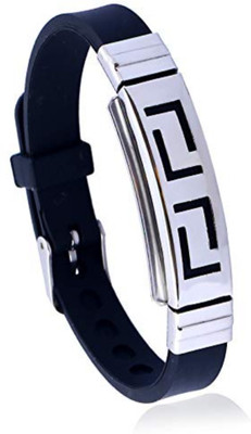 University Trendz Leather, Stainless Steel Bracelet