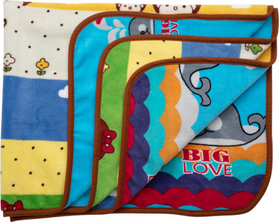 

LuvLap Printed  AC Blanket(Polyester, Multicolor