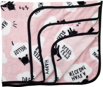 

LuvLap Animal  AC Blanket(Polyester, Peach