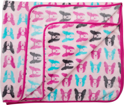 

LuvLap Animal  AC Blanket(Polyester, Pink