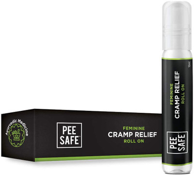 

Pee Safe Feminine Cramp Relief Roll On with Ayurveda Extracts - 10 ml Pack of 2 Balm(20 ml)