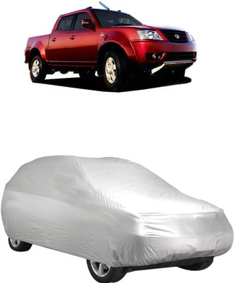 InayaAutoMotive Car Cover For Tata Xenon XT (Without Mirror Pockets)(Silver)