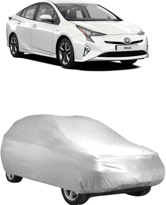 InayaAutoMotive Car Cover For Toyota Prius (Without Mirror Pockets)(Silver)
