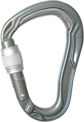 

Edelrid HMS Bulletproof Screw Locking Carabiner(Silver)
