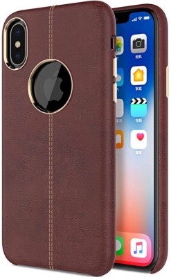 iPaky Back Cover for Apple iPhone XS Max(Brown)