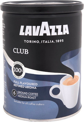 

LAVAZZA CLUB ITALY COFFEE 250 GM TIN Roast & Ground Coffee 0.250 kg(Chocolate Flavoured)