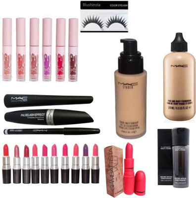 

blushinsta combo makeup kit (Set of 10)(Set of 24)