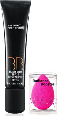 

radiance booster Sponge Puff & Prep+Prime BB Beauty Balm Cream(Set of 2)