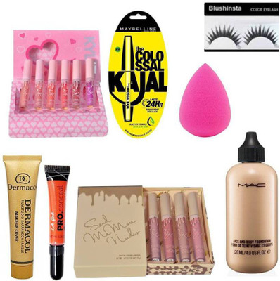 

blushinsta combo make up kit (Set of 16)(Set of 7)