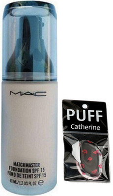 

catherine slicon puff, mac match master fondation(Set of 2)