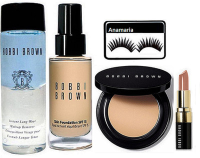 

anamaria Eyelashes & Skin Foundation & Concealer & Lipstick &Makeup Remover(Set of 5)