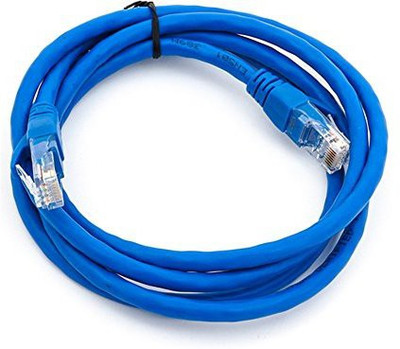 

Kebilshop RJ45 Cat-5, Ethernet, Network/Patch/LAN Cable -10 Feet (3 Meters) Male to Male. Network Cable(Computer, Laptop, Router., Blue&Grey)