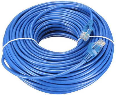 

Kebilshop RJ45 Cat-5, Ethernet, Network/Patch/LAN Cable -75 Feet (25 Meters) Male to Male. Network Cable(Computer, Laptop, Router., Blue&Grey)