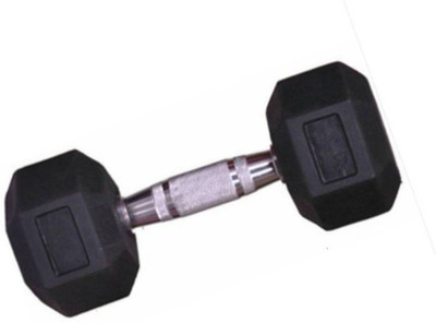 

MUSCULAR BODY UNBREAKABLE 7.5 KG RUBBER COATED HEX DUMBBELL PACK OF 1 PC Fixed Weight Dumbbell(7.5 kg)