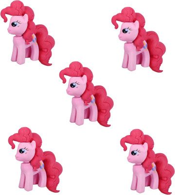 

AutoVHPR Set of 5 Small Unicorn Shaped Pink Red Eraser for School Children Non-Toxic Eraser(Multicolor)