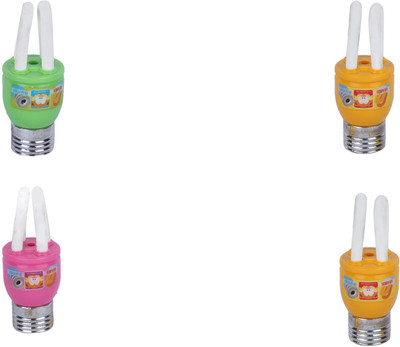 

AutoVHPR Set of 10 Mix Color LED Bulb Shaped Eraser Cum Sharpener for School Children Non-Toxic Eraser(Multicolor)