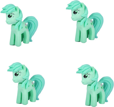 

AutoVHPR Set of 4 Small Unicorn Shaped Green Eraser for School Children Non-Toxic Eraser(Multicolor)