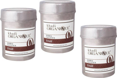 

khadi organique Fruit face pack - Pack of 3 (150 g)(150 g)
