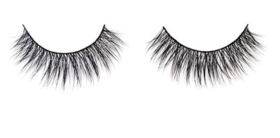 

RdukeX Soft Black Thick Long False Eyelashes Extension With Glue for Pretty Eye(pack of 2)(Pack of 2)