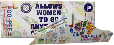 

Go n Pee HT109 Disposable Female Urination Device(Multi, Pack of 80)