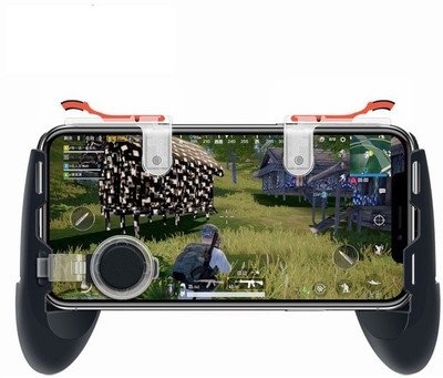 

ACUTAS Pubg Game Gamepad For Mobile Phone Game Controller l1r1 Shooter Trigger Fire Button Knives Out Gaming Accessory Kit(Multicolor, For Android, iOS)