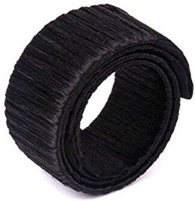 

KYT Hair donut Scale Bun maker juda maker type 1 pcs Bun(Black)