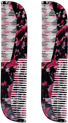 

Prime Double Sided Hair Styling Combs for Girls, Combs for Men And Women, Set Of 2, Pack Of 1