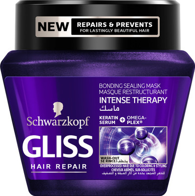 

Schwarzkopf Gliss Hair Repair Intense Therapy Bond Repair Mask(300 ml)