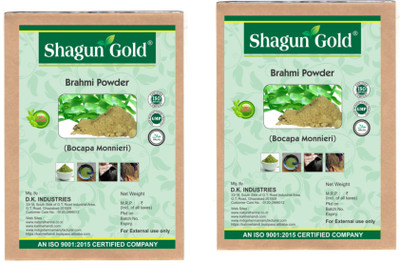 

shagun gold Pure Natural Brahmi Powder Pack of Two 100gm(200 g)