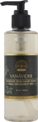 

VANA VIDHI Wild Spearmint Sulphate Free Hand Wash(200 ml, Pump Dispenser)