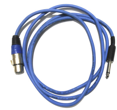 

VOICE PLUS MONO TO XLR FEMALE CABLE(Blue)
