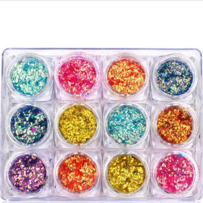 

Hunny traders nail glliter(multi colour)