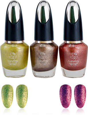

Mars Sand Finsih Nail Polish sand finsh-1(Pack of 3)