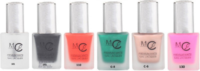 

Million Colors Premium Matte Nail Lacquer 101, 143, 132, g2, c6, 130