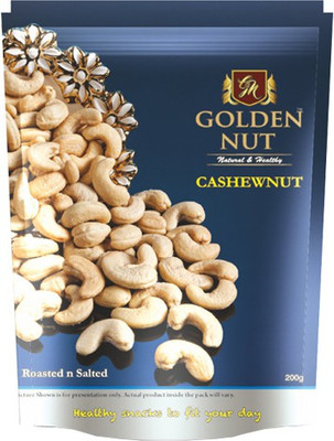 

Golden Nut Roasted & Lightly Salted, Cashews(200 g, Pouch)