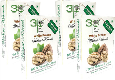 

3P Light Kashmiri Akhrot/ dryfruit/ without shell/Small Piecies Broken walnut kernels ( For Bakery )-1000 gm Walnuts(1000 g, Vacuum Pack)