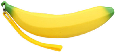 

TECHNOCHITRA BANANA POUCH FRUIT Art Polyester Pencil Box(Set of 1, Multicolor)