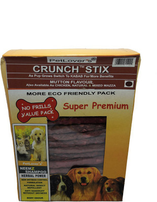 

Pet Lovers crunch real MUTTON biscuit 900 gms Mutton Dog Chew(900 g, Pack of 1)