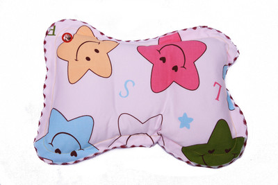 

Guru Kripa Baby Products Sleeping Head Rest Baby Neck Pillow Fiber Pillow Baby Pillow Pack of 1(Pink)