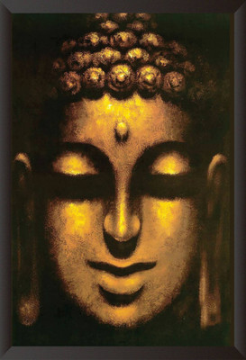 

Aabhaas Buddha Wall Poster Fine Art Print(12 inch X 18 inch, Rolled)
