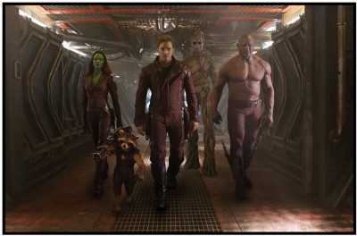 

Akhuratha Guardians of the Galaxy Fine Quality Wall Poster Paper Print(12 inch X 18 inch, Rolled)