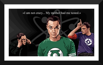 

Akhuratha The Big Bang Theory Fine Quality Wall Poster Paper Print(12 inch X 18 inch, Rolled)