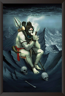 

Aabhaas Shiva Wall Poster Fine Art Print(12 inch X 18 inch, Rolled)