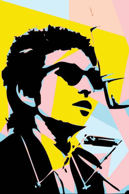 

Akhuratha Bob Dylan Fine Quality Wall Poster Paper Print(12 inch X 18 inch, Rolled)